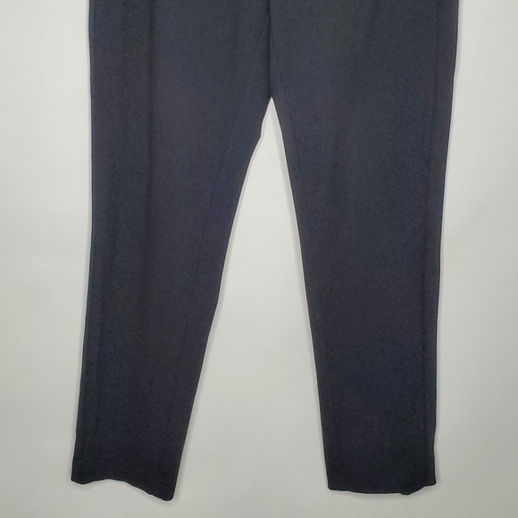 J. Jill Ponte Knit Slim Leg Pants Size Large TALL Black Hi-Rise Stretch Pull-on - Picture 4 of 15